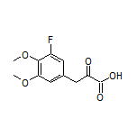3-(3-氟-4,5-二甲氧基苯基)-2-氧代丙酸