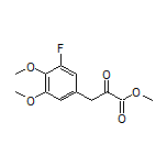 3-(3-氟-4,5-二甲氧基苯基)-2-氧代丙酸甲酯
