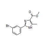2-(3-溴苯基)-5-甲基-1H-咪唑-4-甲酸甲酯