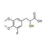3-(3-氟-4,5-二甲氧基苯基)-2-羟基丙酸