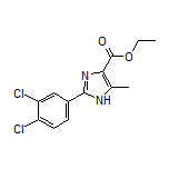 2-(3,4-二氯苯基)-5-甲基-1H-咪唑-4-甲酸乙酯