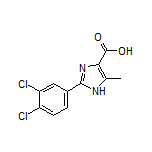 2-(3,4-二氯苯基)-5-甲基-1H-咪唑-4-甲酸