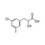 3-(3-氯-5-甲基苯基)-2-羟基丙酸