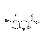 3-(3-溴-2,6-二氟苯基)-2-羟基丙酸
