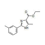 5-甲基-2-(间甲苯基)-1H-咪唑-4-甲酸乙酯