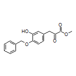3-[4-(苄氧基)-3-羟基苯基]-2-氧代丙酸甲酯
