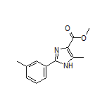 5-甲基-2-(间甲苯基)-1H-咪唑-4-甲酸甲酯
