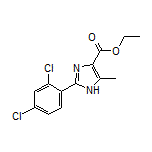 2-(2,4-二氯苯基)-5-甲基-1H-咪唑-4-甲酸乙酯