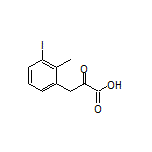 3-(3-碘-2-甲基苯基)-2-氧代丙酸