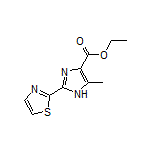 5-甲基-2-(2-噻唑基)-1H-咪唑-4-甲酸乙酯