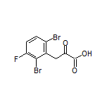 3-(2,6-二溴-3-氟苯基)-2-氧代丙酸