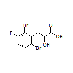 3-(2,6-二溴-3-氟苯基)-2-羟基丙酸