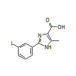 2-(3-碘苯基)-5-甲基-1H-咪唑-4-甲酸