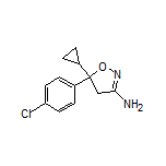 5-(4-氯苯基)-5-环丙基-4,5-二氢异噁唑-3-胺