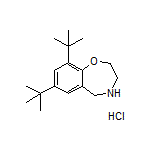 7,9-二叔丁基-2,3,4,5-四氢苯并[f][1,4]氧氮杂环庚烷盐酸盐