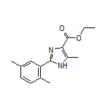 2-(2,5-二甲基苯基)-5-甲基-1H-咪唑-4-甲酸乙酯