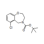 4-Boc-6-氯-2,3,4,5-四氢苯并[f][1,4]氧氮杂环庚烷