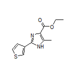 5-甲基-2-(3-噻吩基)-1H-咪唑基-4-甲酸乙酯