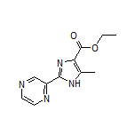 5-甲基-2-(2-吡嗪基)-1H-咪唑-4-甲酸乙酯