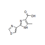 5-甲基-2-(4-噻唑基)-1H-咪唑-4-甲酸