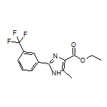 5-甲基-2-[3-(三氟甲基)苯基]-1H-咪唑-4-甲酸乙酯