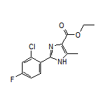 2-(2-氯-4-氟苯基)-5-甲基-1H-咪唑-4-甲酸乙酯