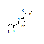 5-甲基-2-(1-甲基-3-吡唑基)-1H-咪唑-4-甲酸乙酯