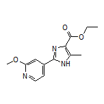 2-(2-甲氧基-4-吡啶基)-5-甲基-1H-咪唑-4-甲酸乙酯