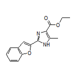2-(2-苯并呋喃基)-5-甲基-1H-咪唑-4-甲酸乙酯