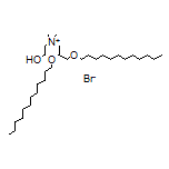 2,3-双(十二基氧基)-N-(2-羟基乙基)-N,N-二甲基丙烷-1-溴化铵