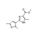 2-(1,3-二甲基-5-吡唑基)-5-甲基-1H-咪唑-4-甲酸甲酯
