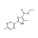 5-甲基-2-(5-甲基-2-吡嗪基)-1H-咪唑-4-甲酸乙酯