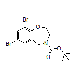 4-Boc-7,9-二溴-2,3,4,5-四氢苯并[f][1,4]氧氮杂环庚烷