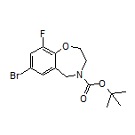 4-Boc-7-溴-9-氟-2,3,4,5-四氢苯并[f][1,4]氧氮杂环庚烷