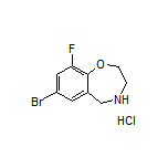 7-溴-9-氟-2,3,4,5-四氢苯并[f][1,4]氧氮杂环庚烷盐酸盐