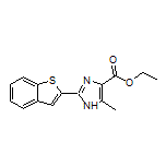 2-(2-苯并噻吩基)-5-甲基-1H-咪唑-4-甲酸乙酯