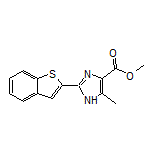 2-(2-苯并噻吩基)-5-甲基-1H-咪唑-4-甲酸甲酯