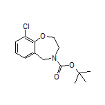 4-Boc-9-氯-2,3,4,5-四氢苯并[f][1,4]氧氮杂环庚烷