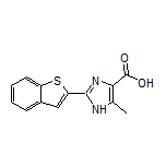 2-(2-苯并噻吩基)-5-甲基-1H-咪唑-4-甲酸
