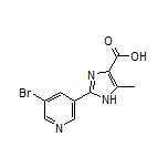 2-(5-溴-3-吡啶基)-5-甲基-1H-咪唑-4-甲酸