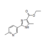 5-甲基-2-(6-甲基-3-吡啶基)-1H-咪唑-4-甲酸乙酯