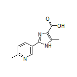 5-甲基-2-(6-甲基-3-吡啶基)-1H-咪唑-4-甲酸