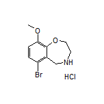 6-溴-9-甲氧基-2,3,4,5-四氢苯并[f][1,4]氧氮杂环庚烷盐酸盐