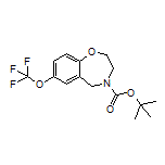 4-Boc-7-(三氟甲氧基)-2,3,4,5-四氢苯并[f][1,4]氧氮杂环庚烷