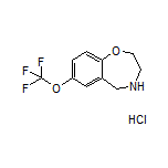 7-(三氟甲氧基)-2,3,4,5-四氢苯并[f][1,4]氧氮杂环庚烷盐酸盐