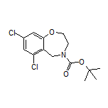 4-Boc-6,8-二氯-2,3,4,5-四氢苯并[f][1,4]氧氮杂环庚烷