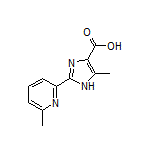 5-甲基-2-(6-甲基-2-吡啶基)-1H-咪唑-4-甲酸