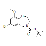 4-Boc-7-溴-9-甲氧基-2,3,4,5-四氢苯并[f][1,4]氧氮杂环庚烷