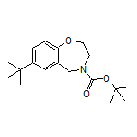 4-Boc-7-(叔丁基)-2,3,4,5-四氢苯并[f][1,4]氧氮杂环庚烷