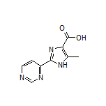 5-甲基-2-(4-嘧啶基)-1H-咪唑-4-甲酸